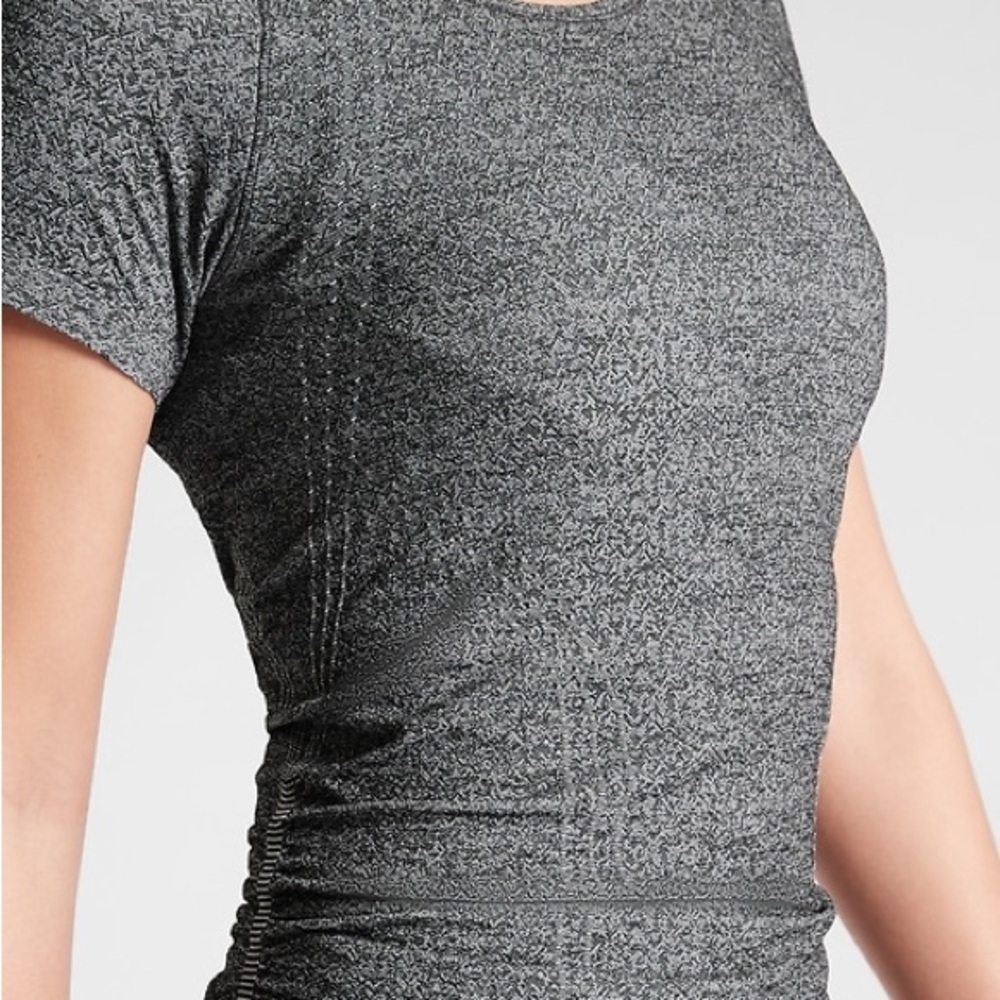 Athleta Speedlight Seamless Heather Tee - Picture 2 of 3